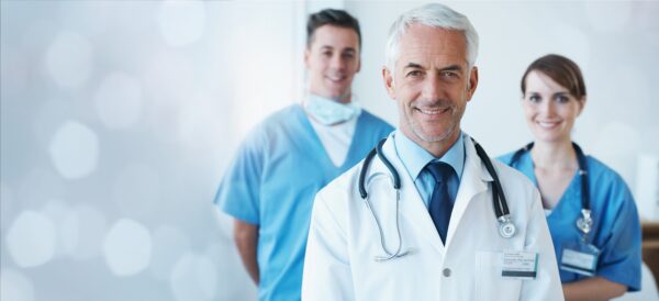 Healthcare,,Banner,And,Portrait,Of,Doctors,For,A,Consultation,,Medicine